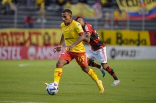 Flamengo perdió con Aucas en Quito. Adiós a su invicto copero.