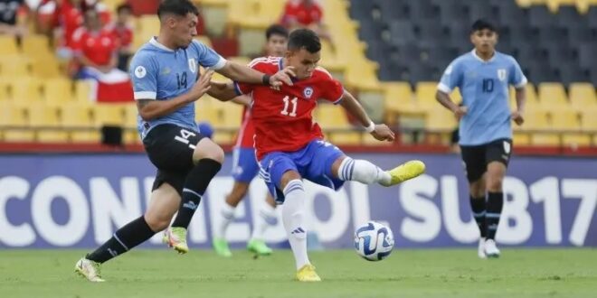 Uruguay perdió con Chile por el Sudamericano Sub 17