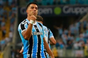 Gremio hexacampeón gaúcho. Luis Suárez anotó en la final