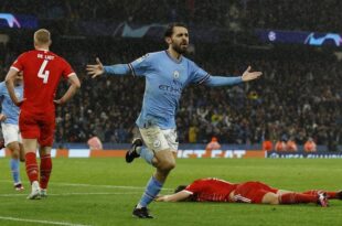 Manchester City le propinó una goleada a un desconocido Bayern Munich por la idea de los cuartos de la Champions