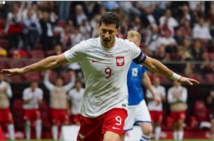Lewandoski sigue haciendo historia con su selección polaca.