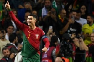 Cristiano Ronaldo se manda doblete para Portugal