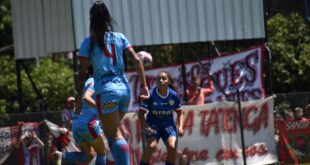 Arsenal vs Unión de Santa Fe por la Primera C del fútbol femenino.