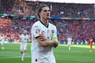 Austria hace historia al vencer a Países Bajos y clasificar como líder de la zona