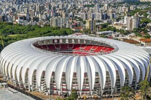 Inter de Porto Alegre vuelve a su cancha tras 70 días por las inundaciones
