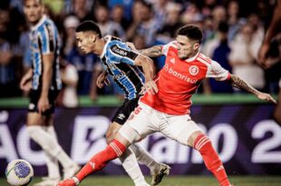 Inter de Porto Alegre le ganó el clásico a Gremio en Curitiba