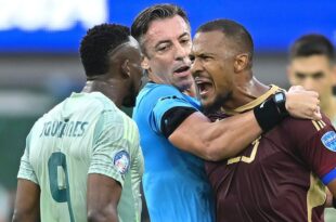 Venezuela logra una verdadera hazaña en Copa América al vencer ahora a México y clasificar a cuartos