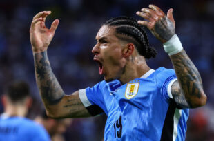 Uruguay debutó con contundente victoria en Copa América, fue 3-1 sobre Panamá