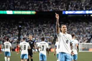 Uruguay hace historia al golear a Bolivia en Copa América de Estados Unidos