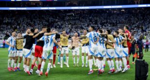 Argentina le ganó por penales a Ecuador y clasificó a semifinale de la Copa América