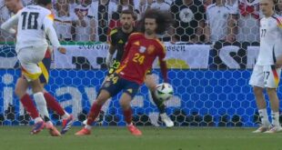 Polémica en la Eurocopa: Penal no sancionado al defensor español Cucurella a favor de Alemania