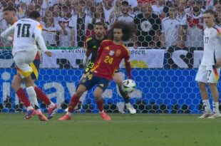 Polémica en la Eurocopa: Penal no sancionado al defensor español Cucurella a favor de Alemania