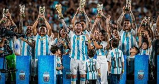 Argentina campeón de todo sigue anclada al número 1 del ranking FIFA