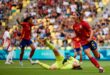 España debutó triufante en el fútbol olímpico de París 2024