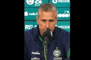 Jorginho, técnico de Coritiba se quebró al hablar sobre la muerte del uruguayo Juan Izquierdo