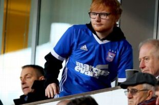 Ed Sheeran compró acciones en Ipswich Town recién ascendido a la Premier League