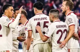 Bayern Munich anotó una goleada histórica en su debut por Champions League