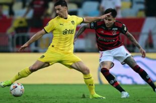 Peñarol humilló al Flamengo en pleno Maracaná por Copa Libertadores