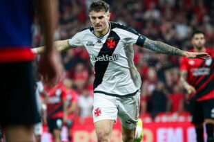 Pablo Vegetti llevó a la victoria a Vasco da Gama en Copa do Brasil