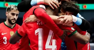 Portugal goleó en su debut en el Mundial de Futsal