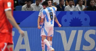 Argentina ganó su segundo partido en el mundial de Futsal