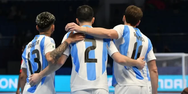 Argentina ganó de nuevo en el mundial de futsal