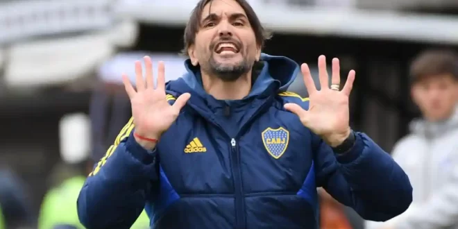 Diego Martínez agotó la paciencia de los hinchas de Boca Juniors