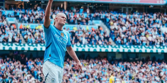 Haaland y su Manchester City arrancaron con todo la Premier League