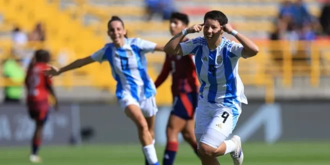 Kisshi N{uñez lleva al equipo argentino a la clasificación en el Mundial Sub 20 femenino