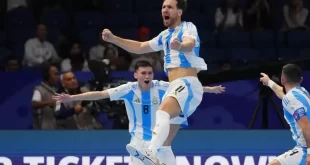 Futsal, Argentina a la final de nuevo