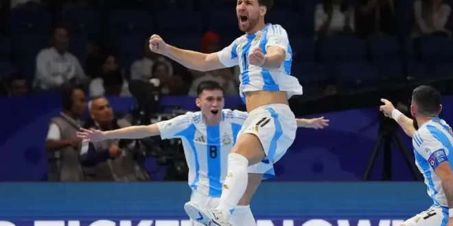 Futsal, Argentina a la final de nuevo