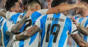 Messi se mandó un triplete