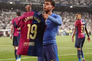 Yamal, el más joven en anotar en un clásico ante Real Madrid