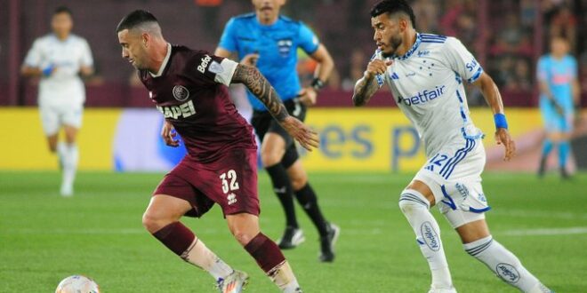 Cruzeiro eliminó a Lanús tras ganarle en La Fortaleza. El club brasileño es finalista de la Sudamericana.