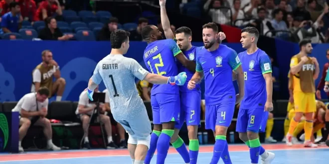 Brasil derrotó a la Argentina y es campeón mundial de futsal