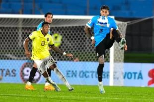 Uruguay no se recupera en Eliminatorias. Empató de local con Ecuador.