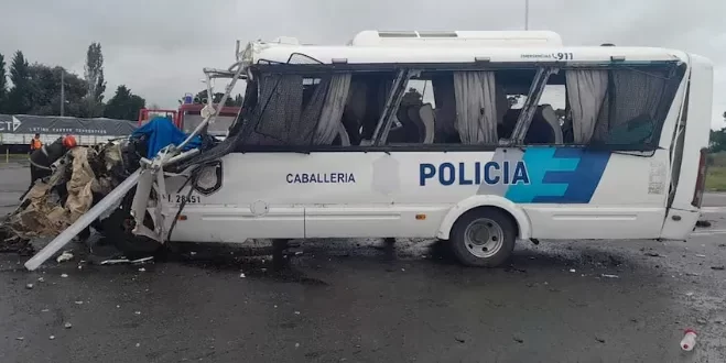 Tragedia: Cuatro policías perdieron la vida en siniestro vial cuando iban a custodiar Rafaela vs Brown