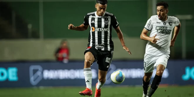 Botafogo la dejó escapar ante su rival de la final de la Libertadores: Atlético Mineiro