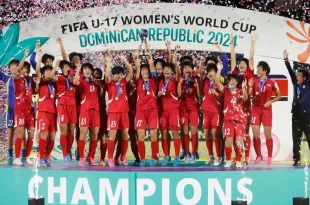 Corea del Norte nuevamente campeona del Mundo en fútbol femenino formativo, ahora le tocó a la Sub 17