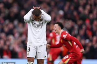 Mbappé erró un penal y su Real Madrid perdió