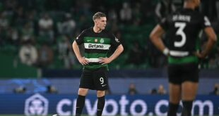 Sporting no solo se quedó sin invicto en Champions también fue goleado por Arsenal