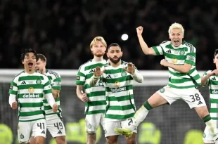 Celtic cierra el 2024 invicto en la Premier de Escocia