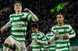 Celtic se destacó en el Boxing Day escocés al golear a Motherwell y aumentar distancias con Rangers