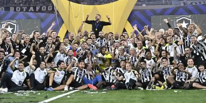 Botafogo campeón del fútbol brasileño