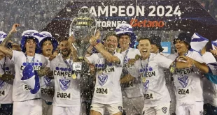 Vélez Sarsfield campeón del fútbol argentino