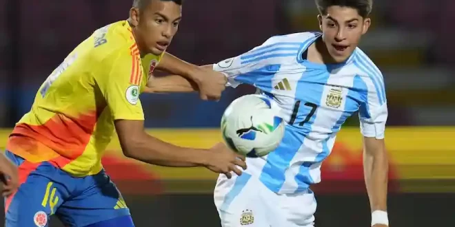 Argentina no pudo repetir el 6-0 a Brasil y empató con Colombia