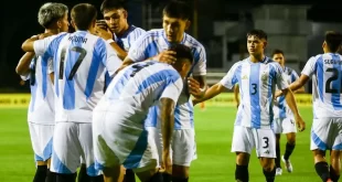 Argentina Sub 20 humilló a Brasil con histórico 6-0