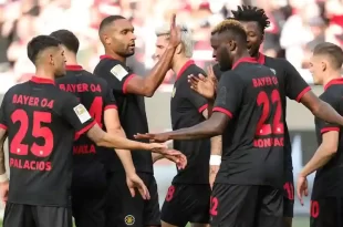 Bayer Leverkusen derrotó al BVB para seguir en la cacería del Bayern