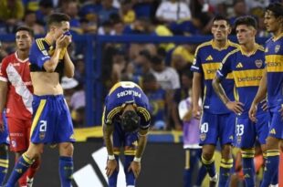 Boca no pudo en La Bombonera con Argentinos Juniors