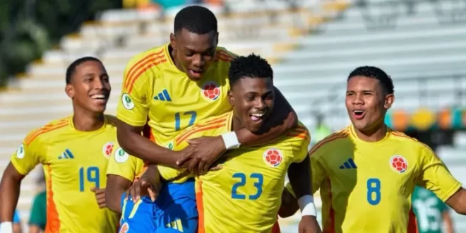 Sudamericano Sub 20, Colombia clasificó al hexagonal